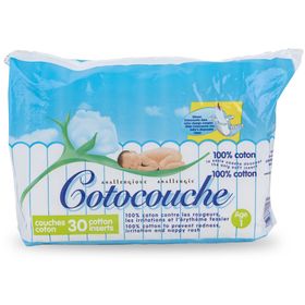 Cotocouche Allergievrije katoenen luierinleggers voor de 1e levensjaar