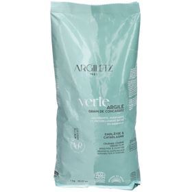 Argiletz Argile verte concassée en grains - Cataplasmes et emplâtres