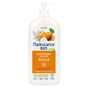 Natessance Shampooing Enfant à l’Huile d’Abricot Sans Sulfates