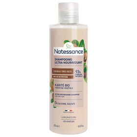 Natessance Shea Butter en plantaardige keratine crèmeshampoo