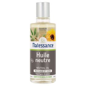 Natessance Organic Neutral Massage- en Huidverzorgingsolie
