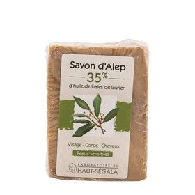 Laboratoire du Haut-Ségala Aleppo zeep 35% Laurierbessen