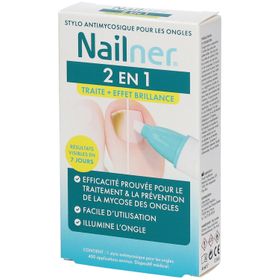 Nailner Pen tegen nagelschimmel 2-in-1