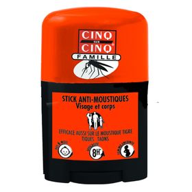Cinq sur Cinq Stick Famille Anti-Moustiques - Format Voyage