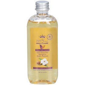 Freesens Gel Douche Surgras Sans Savon à la Fleur de Coton