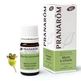 Pranarôm Huile Essentielle Myrte à cinéole Bio