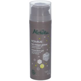 Melvita Homme Global Face Gel 3-in-1