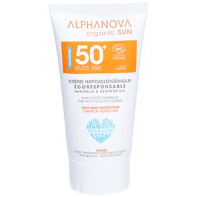 Alphanova CERTIFIED ORGANIC HYPOALLERGENIC SUN CREAM SPF 50+ VOOR HET GEZICHT