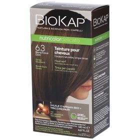 Biokap Nutricolordelicato Teinture Pour Cheveux 6.3 Blond Foncé Doré