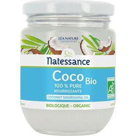 Natessance Biologische Kokosolie 100% Puur Koudgeperst
