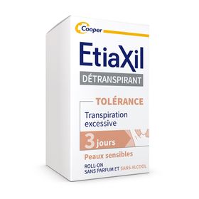 ETIAXIL - Déodorant Détranspirant - Traitement Transpiration Excessive - Aisselles - TOLÉRANCE