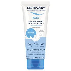 Neutraderm Baby Zachte reinigingsgel 3-in-1