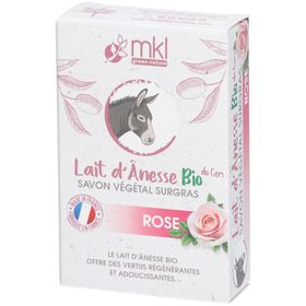 mkl SAVON AU LAIT D'ÂNESSE BIO - ROZE