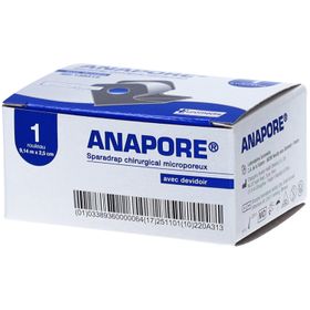 ANAPORE® Microporeus gips, non-woven, hypoallergeen, met dispenser 9,14 m x 2,5 cm