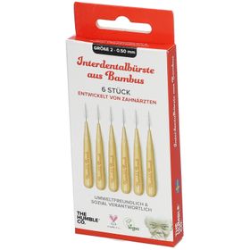 De Humble Co. Humble Interdentale Rager® Tandenrager van bamboe Maat 2 - 0,5 mm