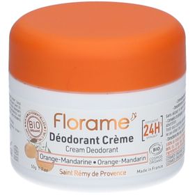 Florame 24H Sinaasappel Mandarijn Crème Deodorant