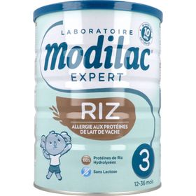 Modilac Expert 3 Riz, Denrée alimentaire destinée à des fins médicales spéciales en poudre