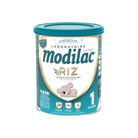 Modilac Expert 1 Riz, Denrée alimentaire destinée à des fins médicales spéciales en poudre