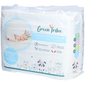Green Tribu Couches écologiques 1 nouveau-né 2 - 5 kg