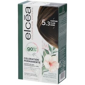 ELCÉA Coloration Experte Permanente Châtain Clair Doré– 5.3