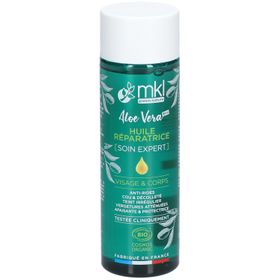 mkl HUILE RÉPARATRICE - ALOE VERA- CERTIFIÉE BIO