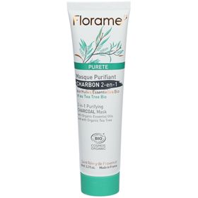 Florame PURETE 2-in-1 Zuiverend Masker COAL