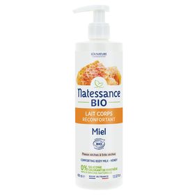 Natessance Organic Honey Comforting Body Lotion Droge tot zeer droge huid