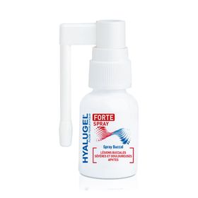 HYALUGEL® Forte - Buccale Spray - Ernstige en pijnlijke wonden - Mondzweren - Hyaluronzuur