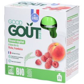 Good Goût Plantaardige Smoothie met Rijst, Perzik en Framboos