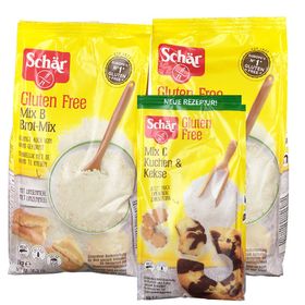 Schär Mix C Patisserie + Schär Mix Pain B - Lot de 2