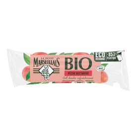 Le Petit Marseillais Berlingot Navulling Verfrissende Biologische Douchegel, PH Neutraal, Perzik Nectarine, 250 ml