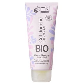 MKL Gel Douche Surgras BIO - Fleur Blanche