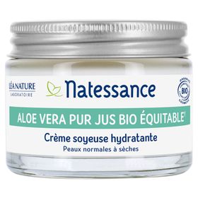 Natessance Zijdeachtige Hydraterende Crème Aloe Vera