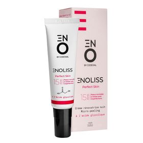 Enoliss Perfect Skin 15 AHA, glycolzuur micro-schil nachtvernieuwingsemulsie,