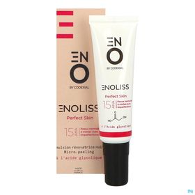 Enoliss Perfect Skin 15 AHA, Emulsion rénovatrice nuit micro-peeling à l'acide glycolique, peaux normales à mixtes