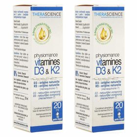 PHYSIOMANCE Vitamines D3 & K2