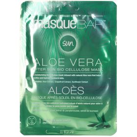 masqueBAR™ Aloe Vera Masque Après Soleil en Bio-Cellulose