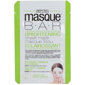 masqueBAR™ Masque Tissu Éclaircissant
