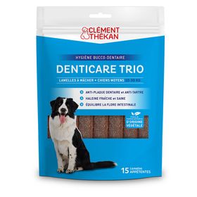 Clément Thékan Denticare TRIO Lamelles à mâcher Chien 10 - 30 kg