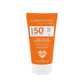 Alphanova CRÈME SOLAIRE CERTIFIÉE BIO TRÈS HAUTE PROTECTION SPF 50+