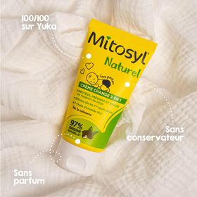 Mitosyl Naturel, crème change bébé - 3 en 1 -Tube 70 ml