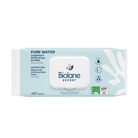Biolane Expert Lingettes Puur Water 60 lingettes