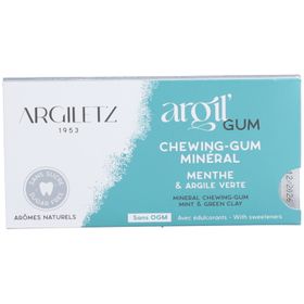 Argiletz Chewing-gum à l’argile verte arôme menthe