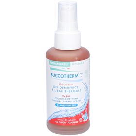 Buccotherm mon premier gel dentifrice fraise bio rechargeable