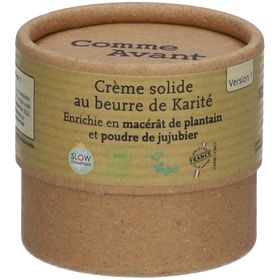 Comme Avant Crème Solide au Beurre de Karité Enrichie en Macérât de Plantain