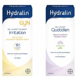 Hydralin® Dagelijkse Reinigingsgel + Gyn Irritatie Kalmerende Reinigingsgel