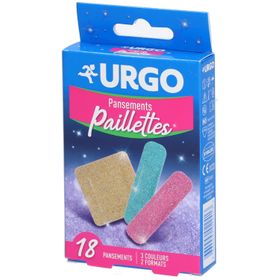 Urgo Kinderpleisters Glitters 3 Kleuren 2 Formaten