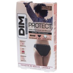 DIM Protect Wasbare menstruatieslip | Slip | Biologisch katoen | High Flow 48/50