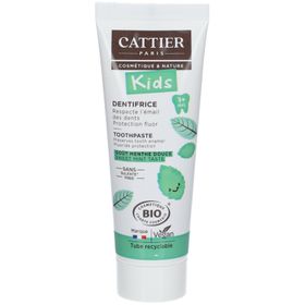 Cattier Dentifrice kids* 7 ans et plus Menthe Bio