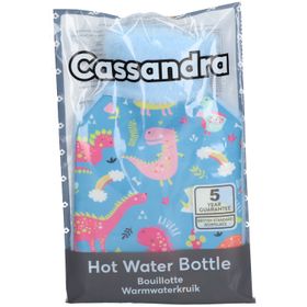 Cassandra Bedekking voor superzachte dinosaurus warmwaterfles voor kinderen 1,8 liter